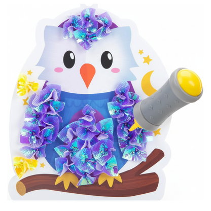 Tufting Kit | Сензорна творческа игра с цветни листчета | за деца 4+